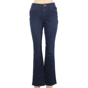COLDWATER CREEK Denim Curvy Mini Bootcut Jeans 10P
